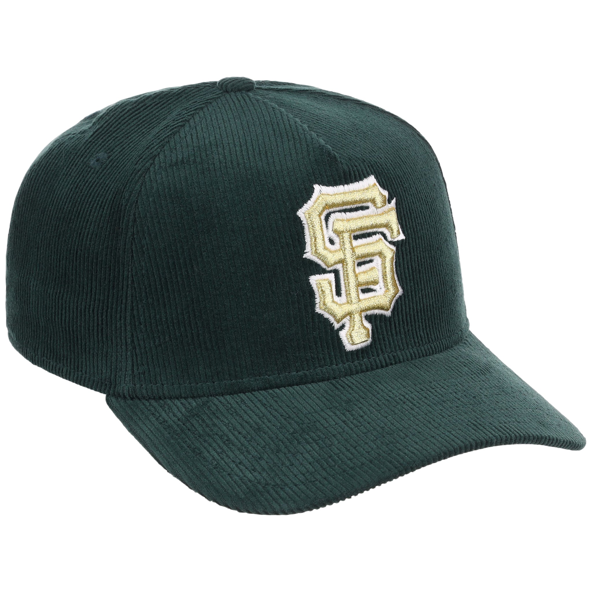 San Francisco Giants MLB Dark Green Cord FASHION CORE New Era 9FORTY A-Frame