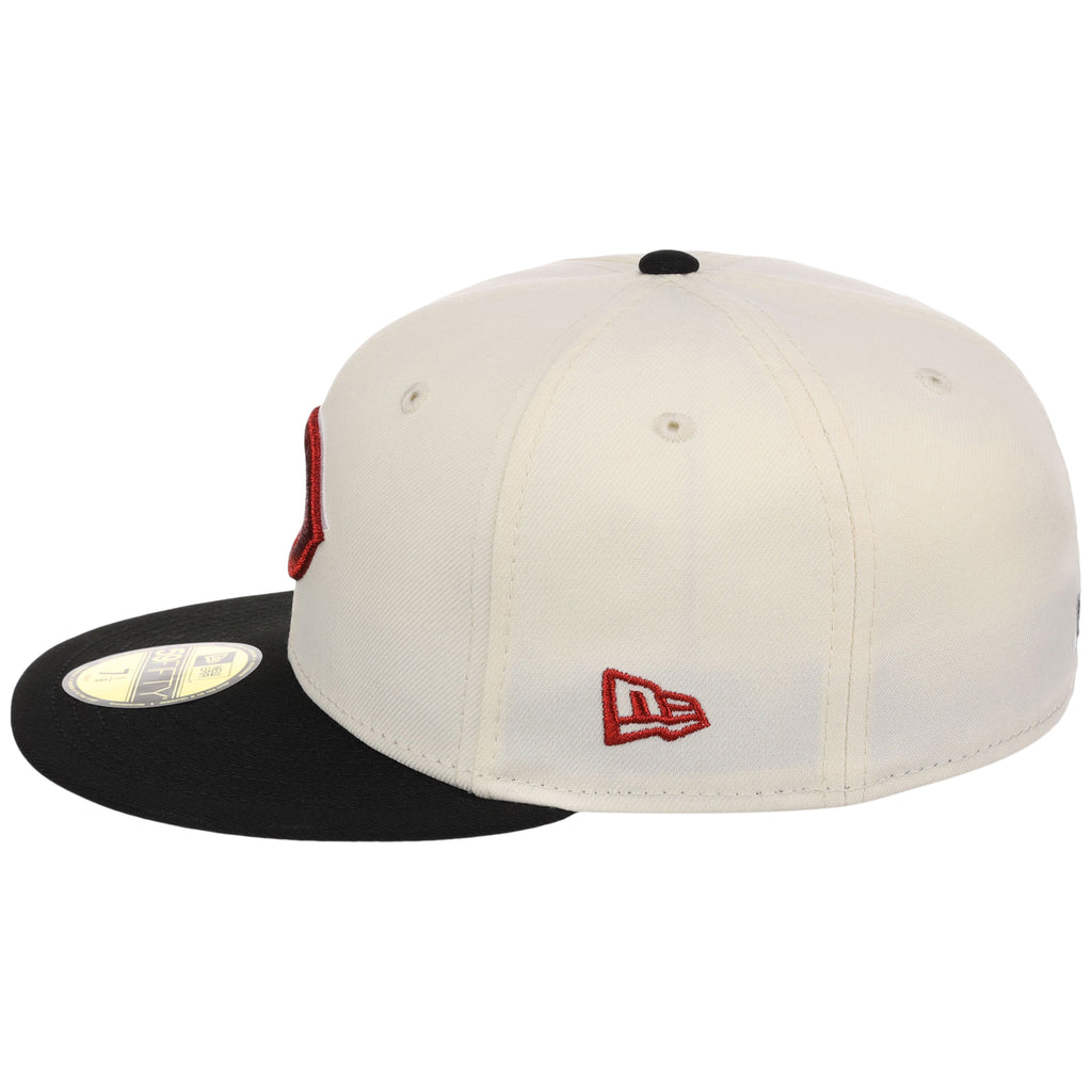 Cincinnati Reds MLB Flipmode 2.0 New Era 59FIFTY (Chrome/Black/Gray)