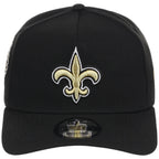 New Orleans Saints NFL Black Dome New Era 9FORTY A-Frame