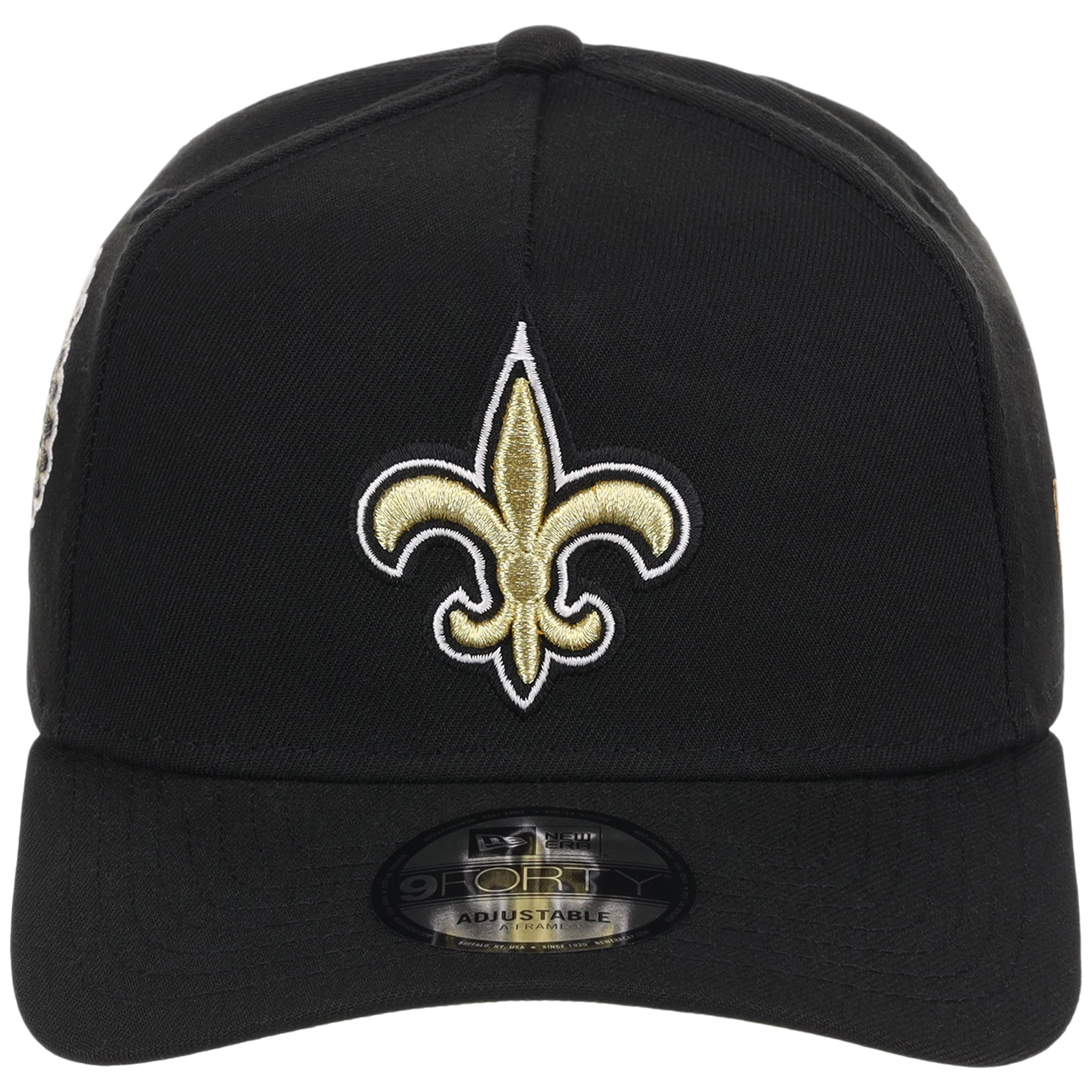 New Orleans Saints NFL Black Dome New Era 9FORTY A-Frame