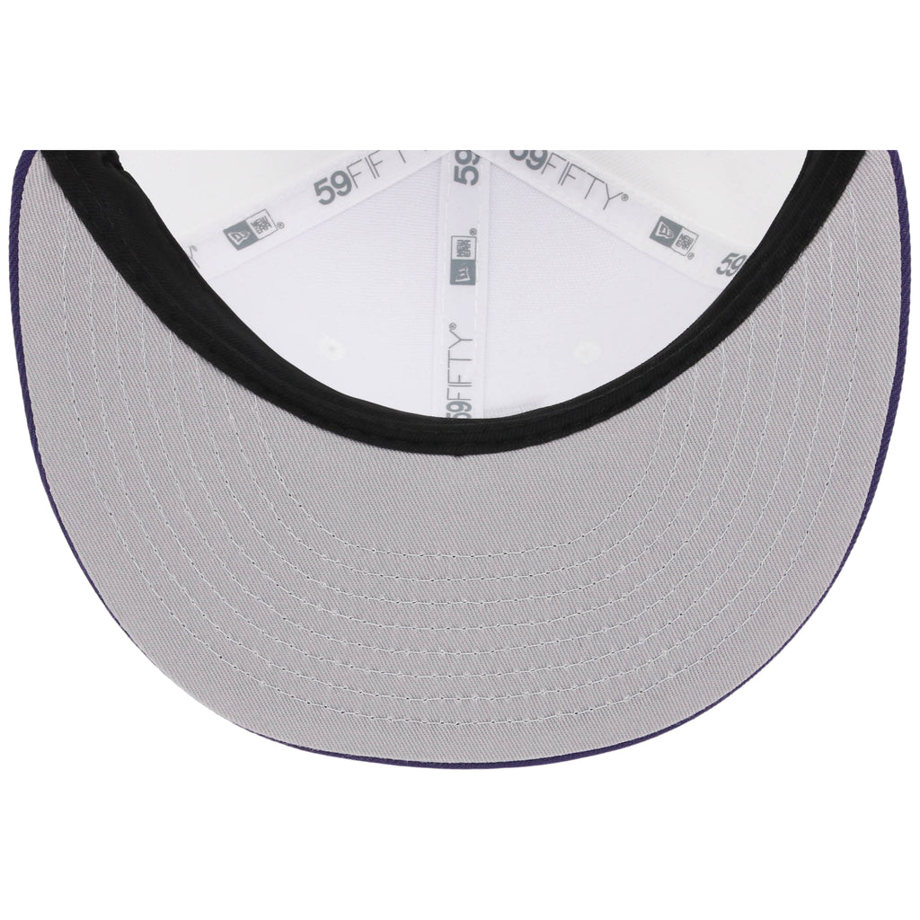 Los Angeles Dodgers Apex Venom New Era 59FIFTY (White/Purple)
