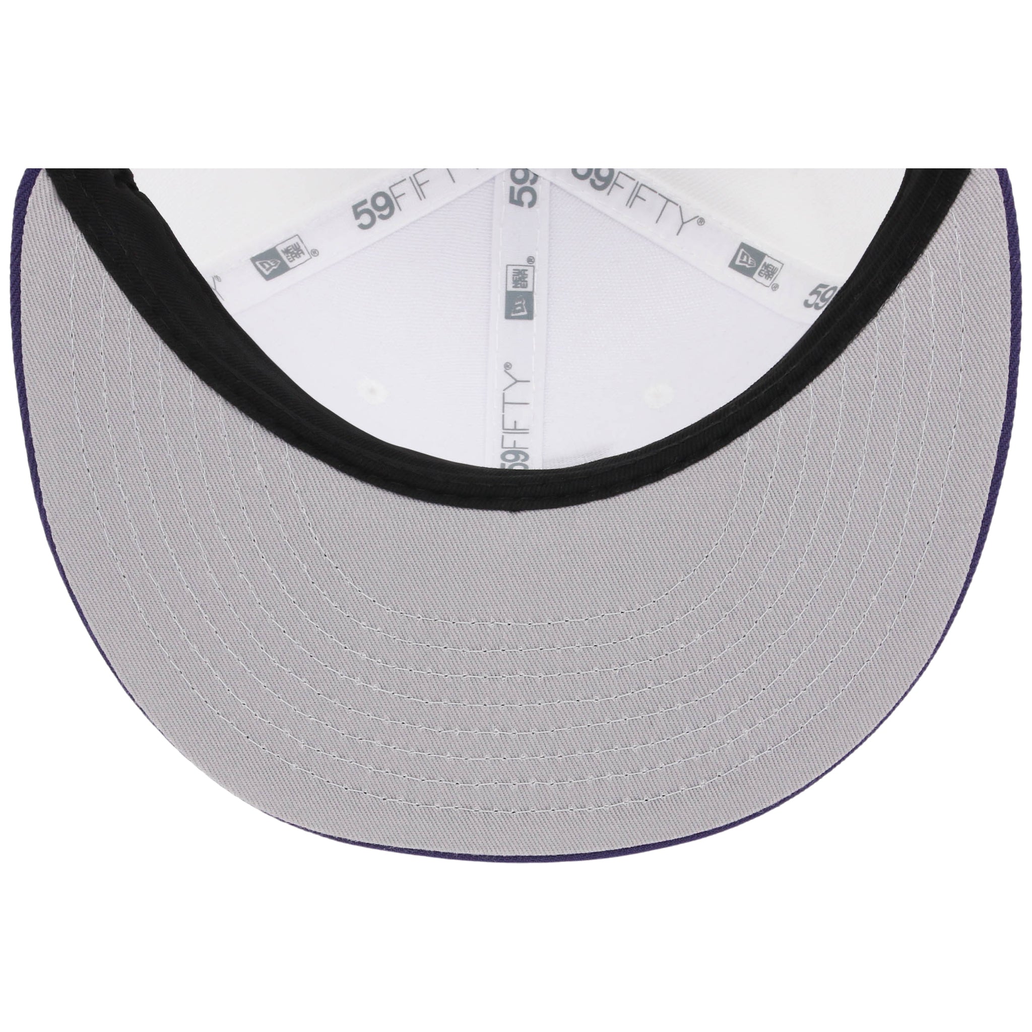 Los Angeles Dodgers Apex Venom New Era 59FIFTY (White/Purple)
