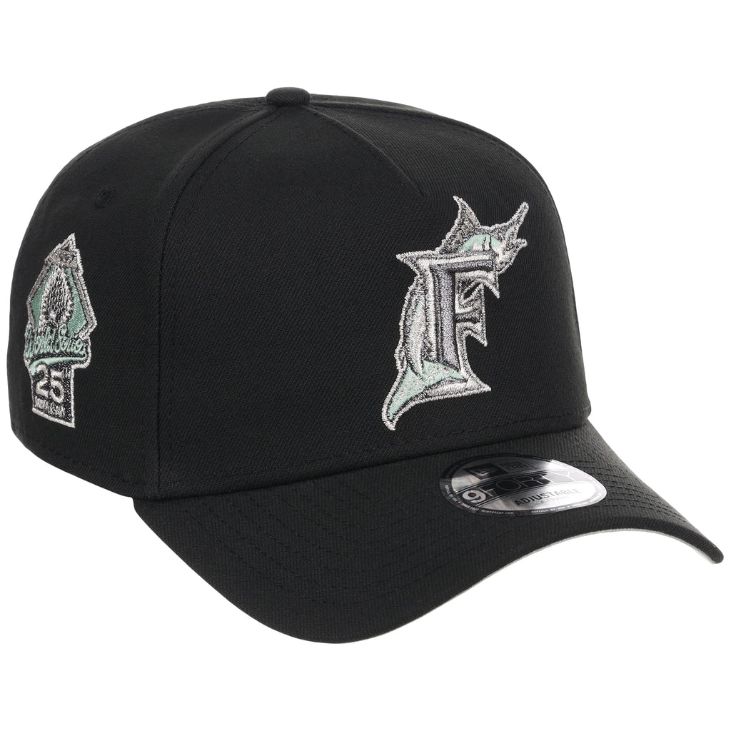 Florida Marlins MLB Alpine Snow New Era 9FORTY A-Frame