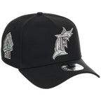 Florida Marlins MLB Alpine Snow New Era 9FORTY A-Frame