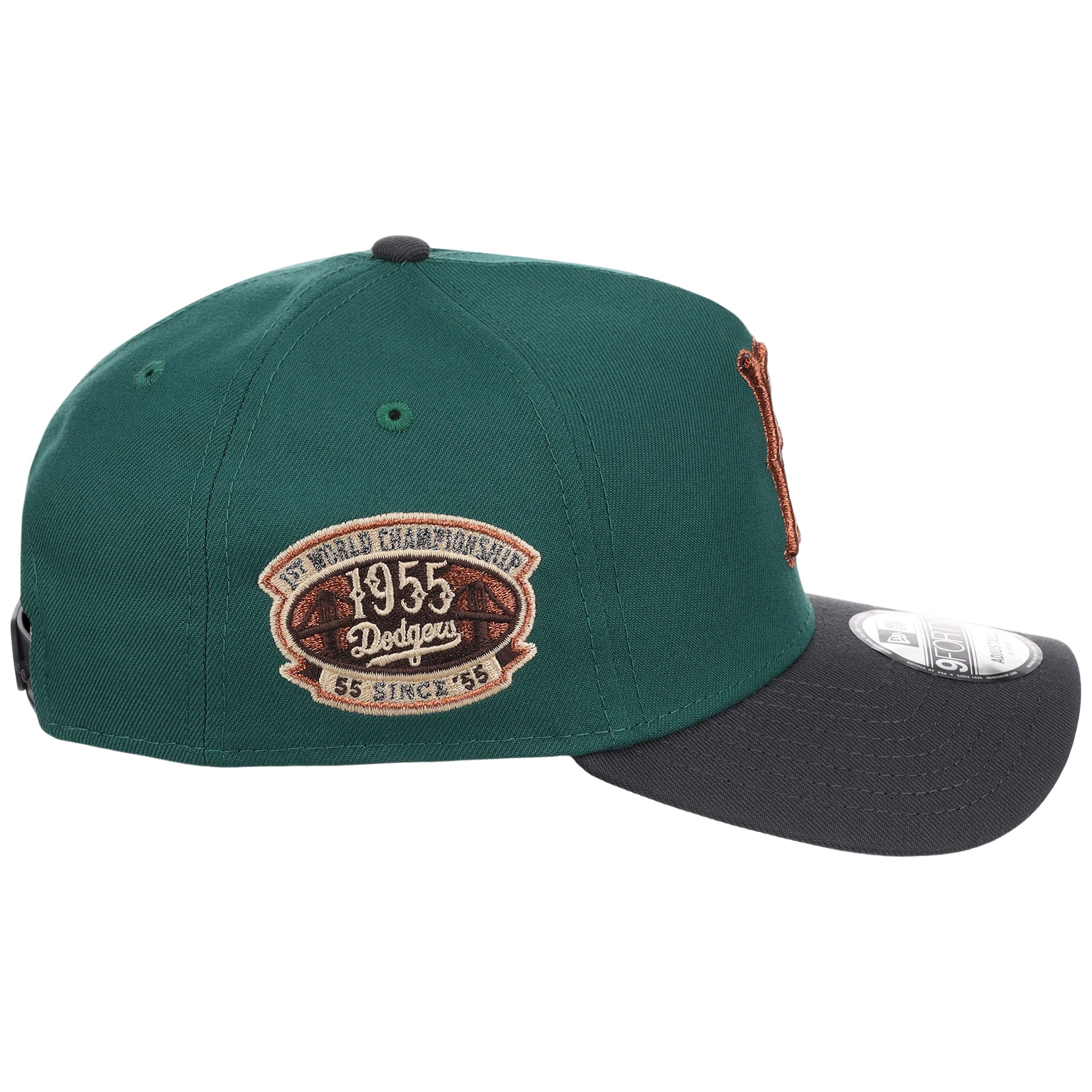Brooklyn Dodgers MLB Emerald Graphite New Era 9FORTY