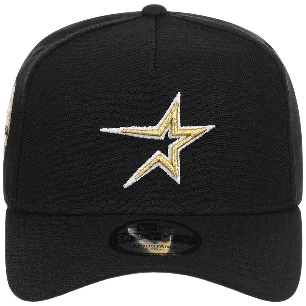 Houston Astros MLB Black Dome New Era 9FORTY A-Frame