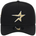 Houston Astros MLB Black Dome New Era 9FORTY A-Frame