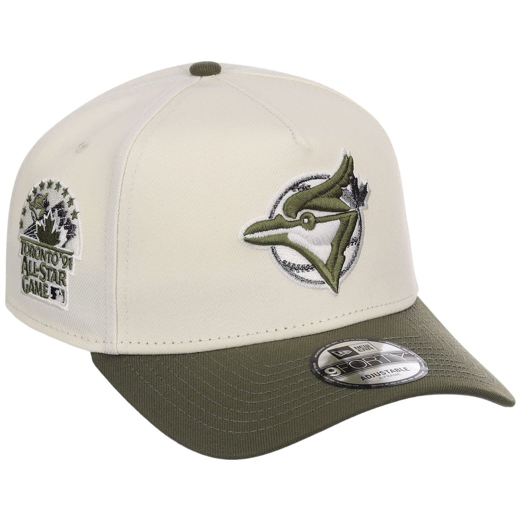 Toronto Blue Jays MLB Chrome Olive New Era 9FORTY