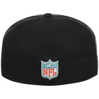 Miami Dolphins NFL Black Dome New Era 59FIFTY