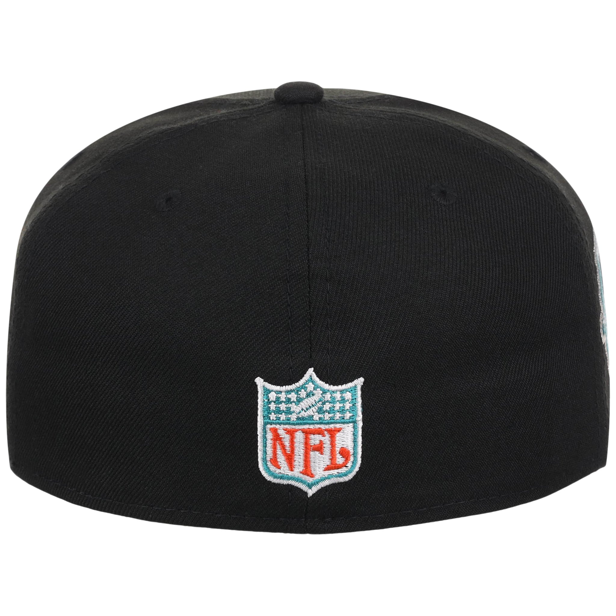 Miami Dolphins NFL Black Dome New Era 59FIFTY