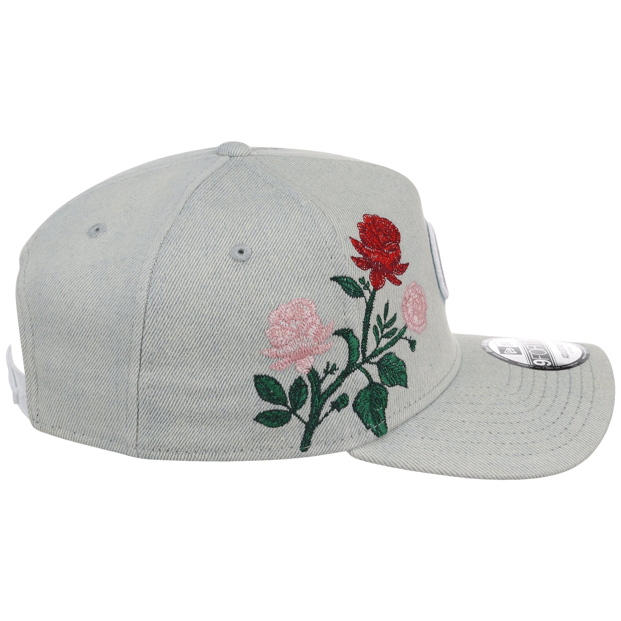 Chicago Cubs MLB Denim Flower New Era 9FORTY