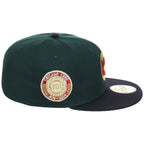 Chicago Cubs Northside Chicago Crown the City New Era 59FIFTY (Dark Green/Navy)
