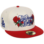 Los Angeles Dodgers Rose Script New Era 59FIFTY