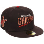 Chicago Cubs Northside Chicago Crown the City New Era 59FIFTY (Brown/Brown)