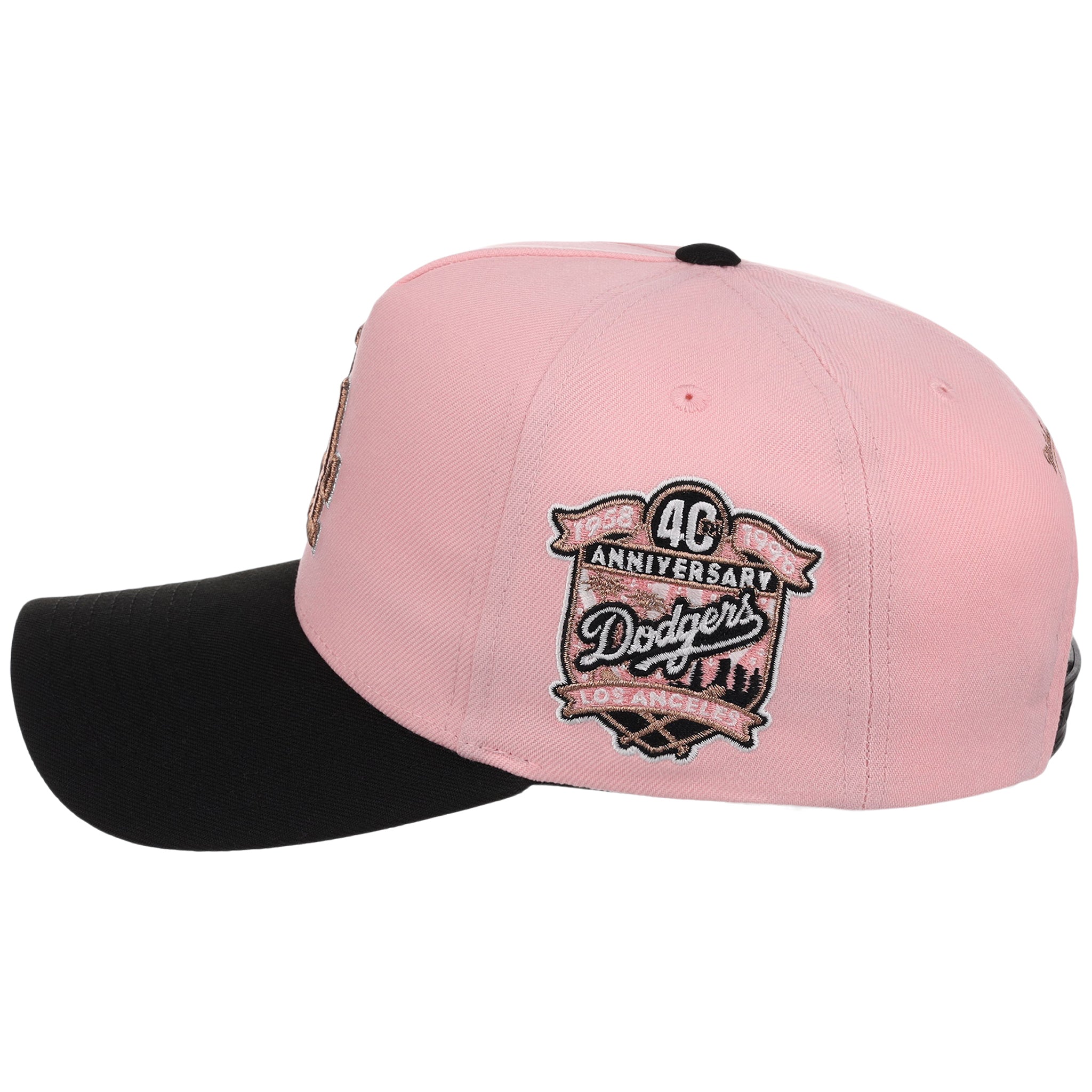 Los Angeles Dodgers MLB Pink Mink Mitchell & Ness Pro Pinch – Lids HD
