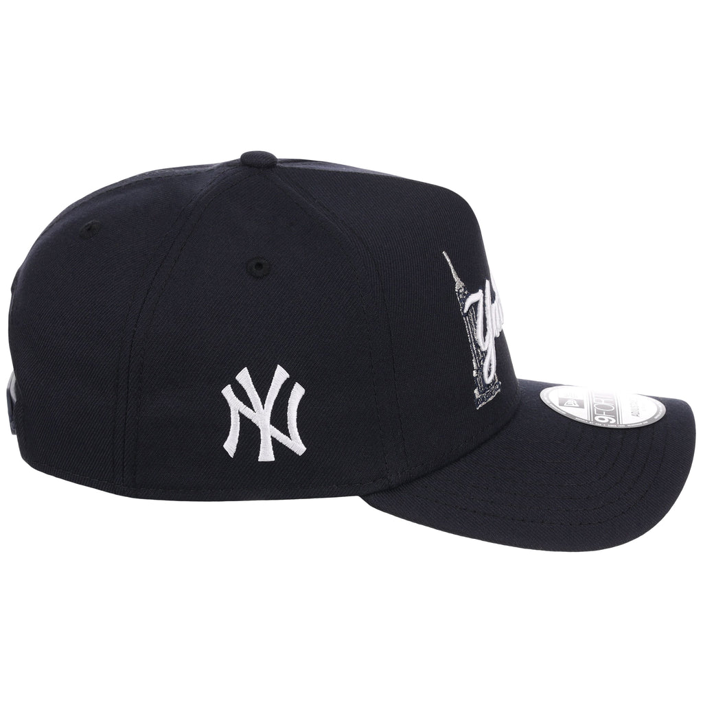 New York Yankees Empire Script New Era 9FORTY A-Frame