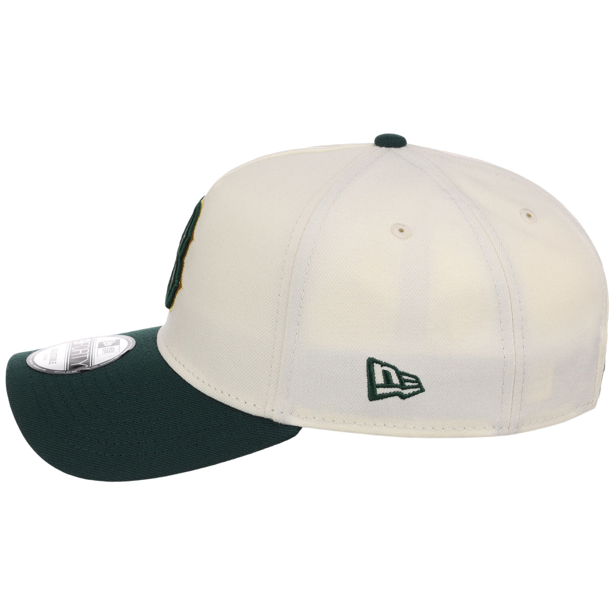 Boston Red Sox MLB Chrome x Dark Green FASHION CORE New Era 9FORTY A-Frame