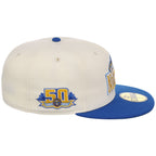 Denver Nuggets NBA Chrome OTC New Era 59FIFTY (Chrome/Blue)