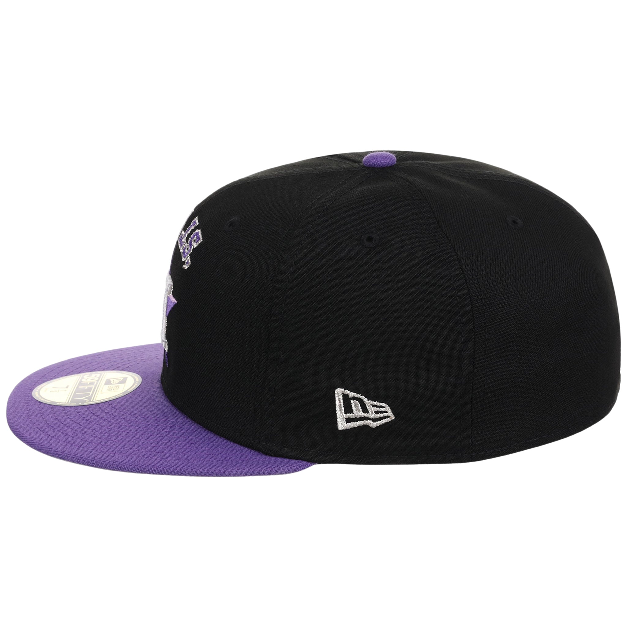 Houston Astros Side A: Track One New Era 59FIFTY (Black/Purple) 'Stros