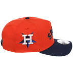 Houston Astros MLB Flipmode 2.0 New Era 9FORTY A-Frame (Orange/Navy/Kelly Green)