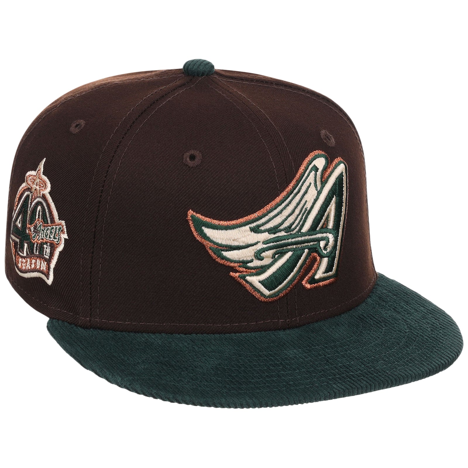 Anaheim Angels MLB Forest Ember New Era 59FIFTY – LidsHatDrop