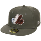 Montreal Expos MLB Olive Alloy New Era 59FIFTY