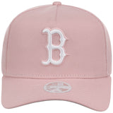 Boston Red Sox Women's New Era 9FORTY Pink A-Frame