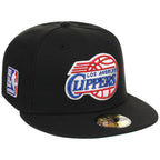 Los Angeles Clippers NBA Black Dome New Era 59FIFTY