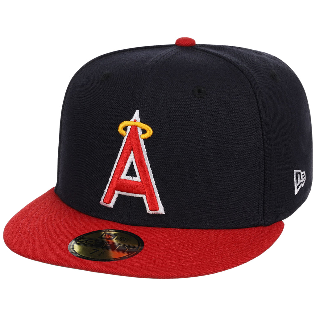 California Angels MLB Cooperstown Authentic Collection New Era 59FIFTY (Navy/Red)