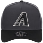 Arizona Diamondbacks MLB Graphite x Black FASHION CORE New Era 9FORTY A-Frame