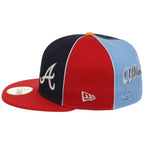 Atlanta Braves Quavo Georgia Pack Collection - New Era 59FIFTY "Pinwheel" (Multi/Red)