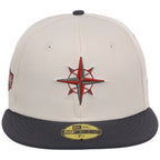 Seattle Mariners MLB Cream x Graphite New Era 59FIFTY – 5
