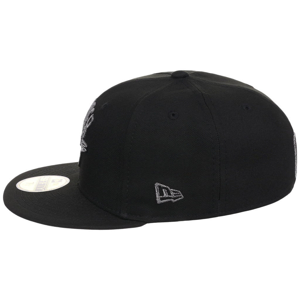 Oklahoma City Thunder NBA Liquid Titanium New Era 59FIFTY