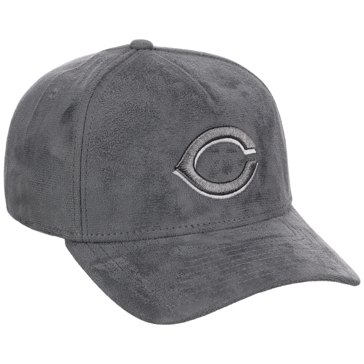 Cincinnati Reds MLB Gray x Suede FASHION CORE New Era 9FORTY A-Frame