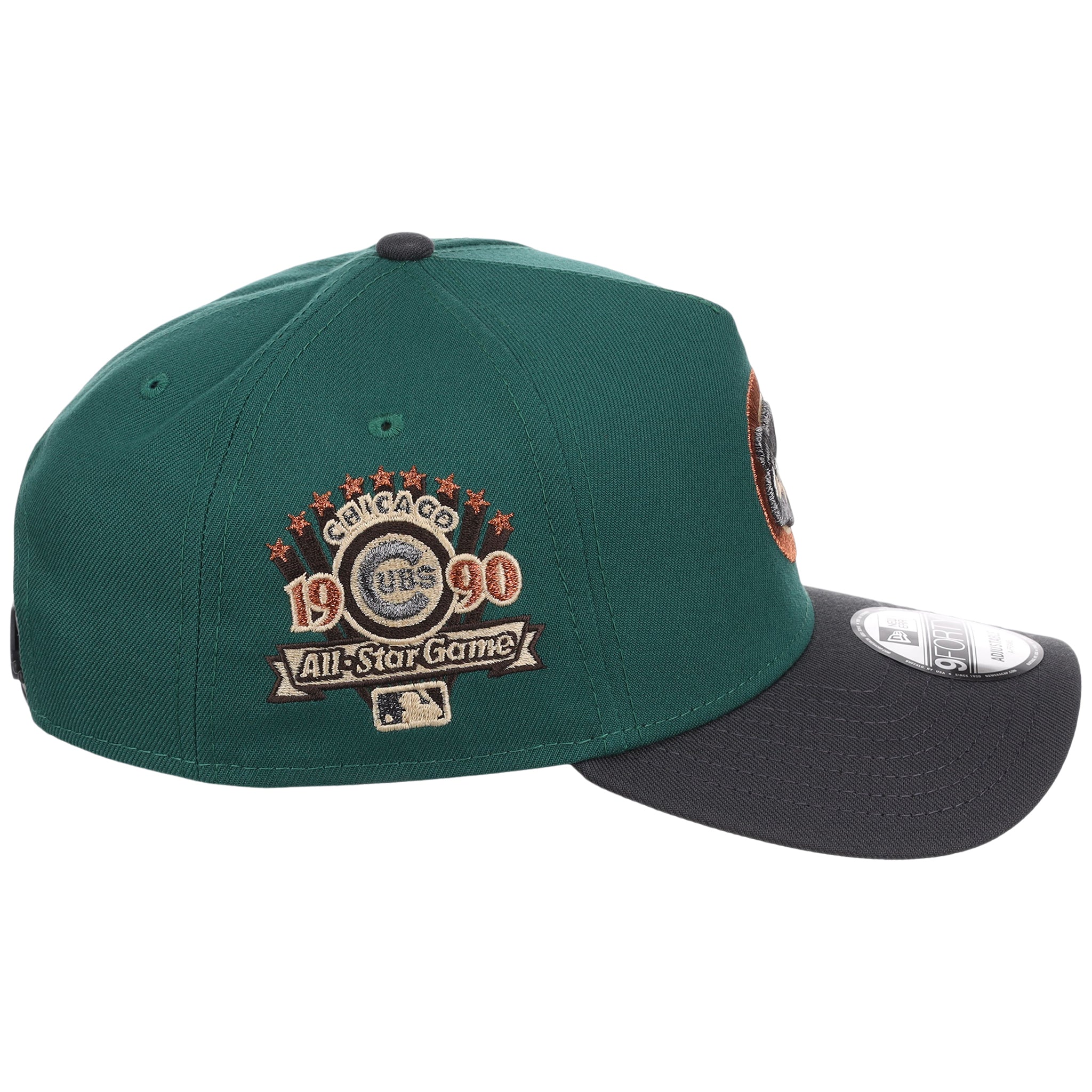 Chicago Cubs MLB Emerald Graphite New Era 9FORTY