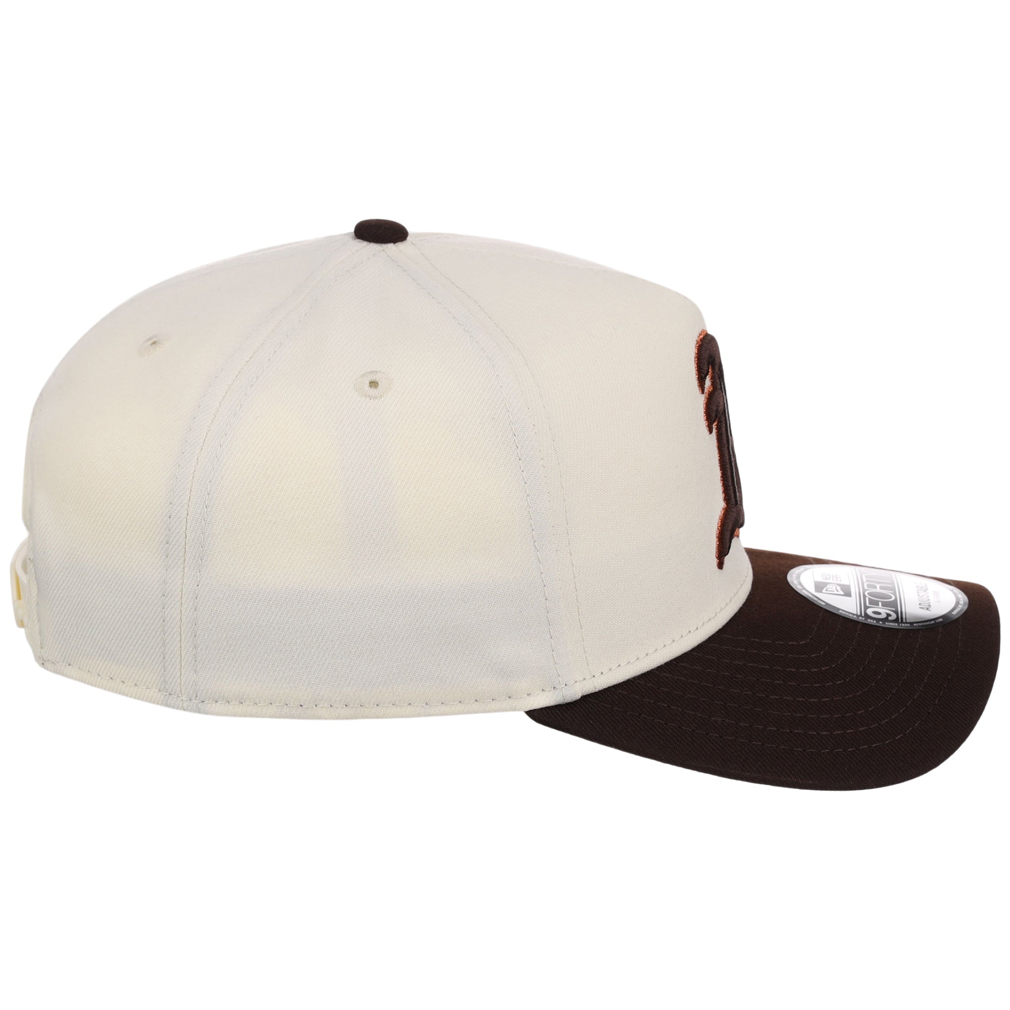 Oakland Athletics MLB Chrome x Burnt Wood FASHION CORE New Era 9FORTY A-Frame