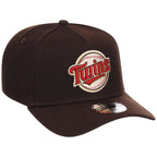 Minnesota Twins MLB Burnt Wood FASHION CORE New Era 9FORTY A-Frame