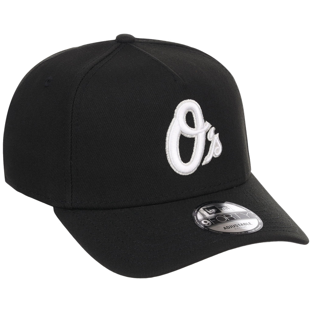 Baltimore Orioles MLB Black x White FASHION CORE New Era 9FORTY A-Frame