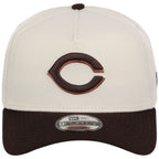 Cincinnati Reds MLB Chrome x Burnt Wood FASHION CORE New Era 9FORTY A-Frame