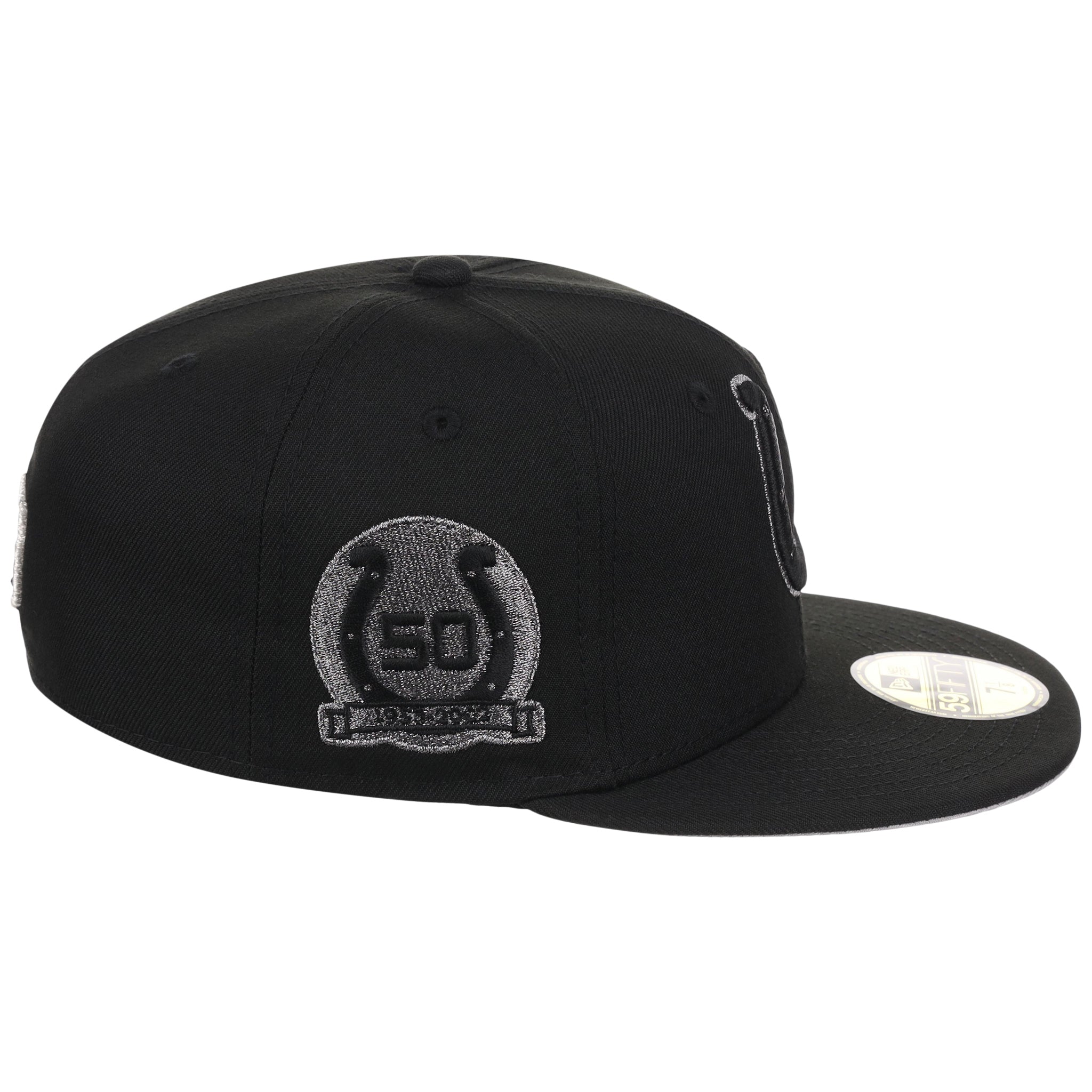 Indianapolis Colts NFL Liquid Titanium New Era 59FIFTY
