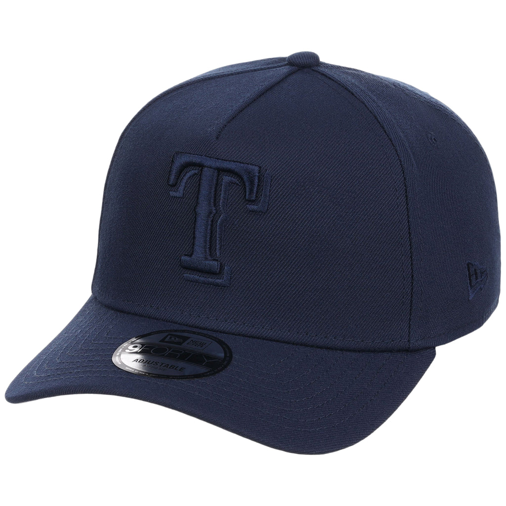 Texas Rangers MLB Navy FASHION CORE New Era 9FORTY A-Frame