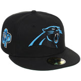Carolina Panthers NFL Black Dome New Era 59FIFTY