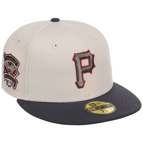 Pittsburgh Pirates MLB Cream x Graphite New Era 59FIFTY