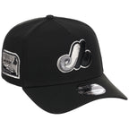 Montreal Expos MLB Liquid Titanium New Era 9FORTY A-Frame