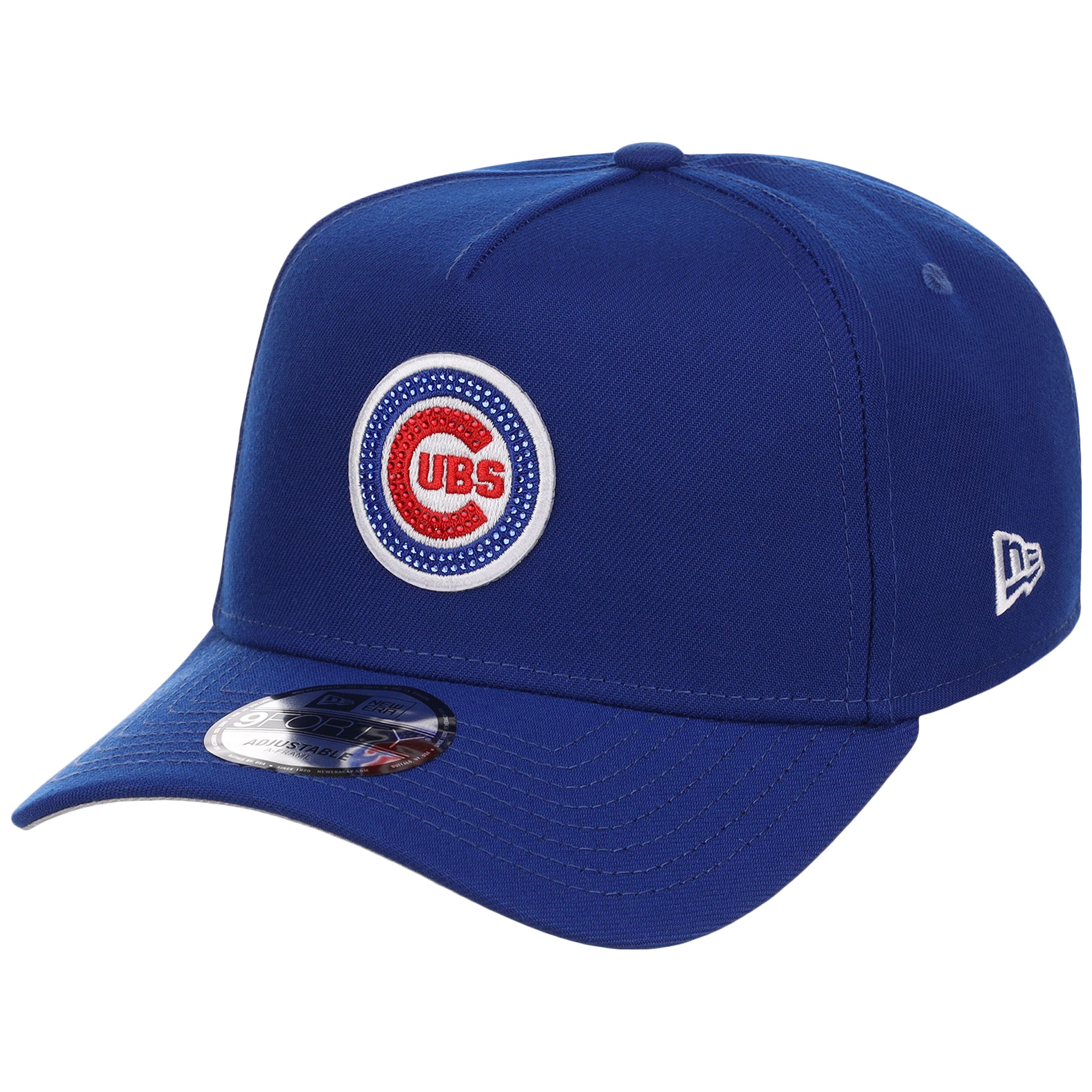 Chicago Cubs MLB Diamond Bling New Era 9FORTY A-Frame