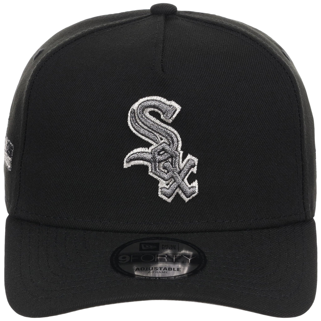 Chicago White Sox MLB Liquid Titanium New Era 9FORTY A-Frame