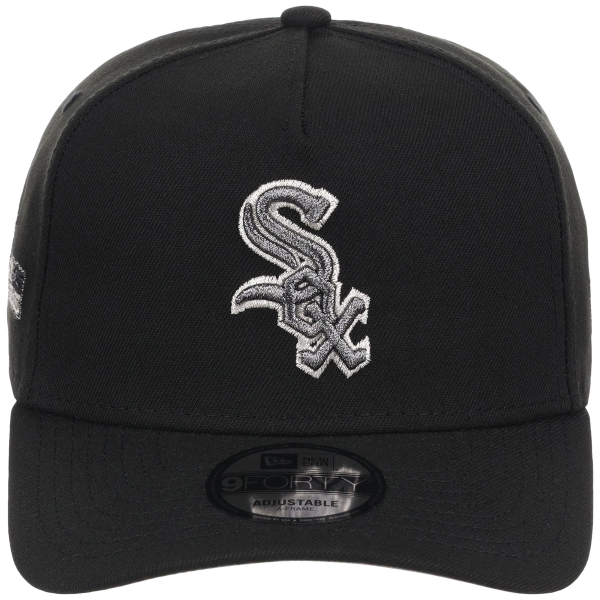 Chicago White Sox MLB Liquid Titanium New Era 9FORTY A-Frame