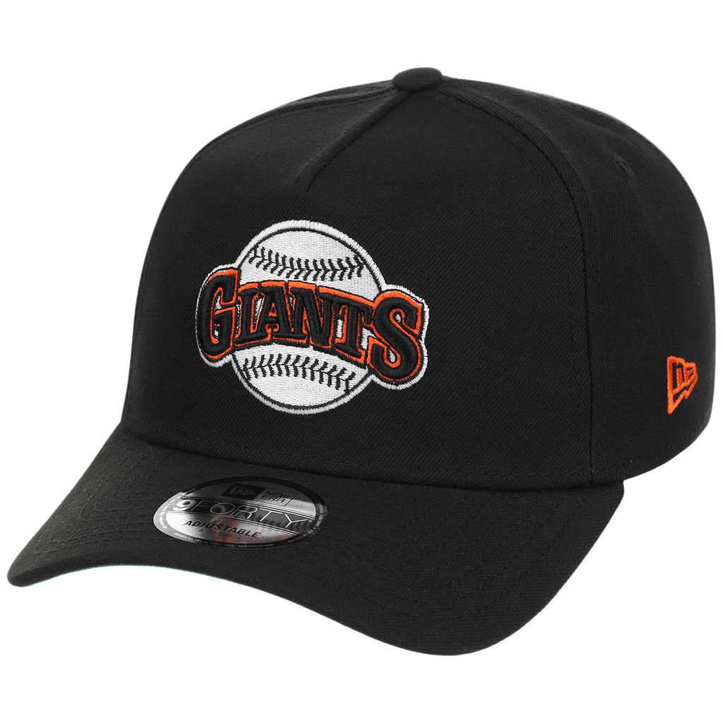 San Francisco Giants MLB Black Dome New Era 9FORTY A-Frame
