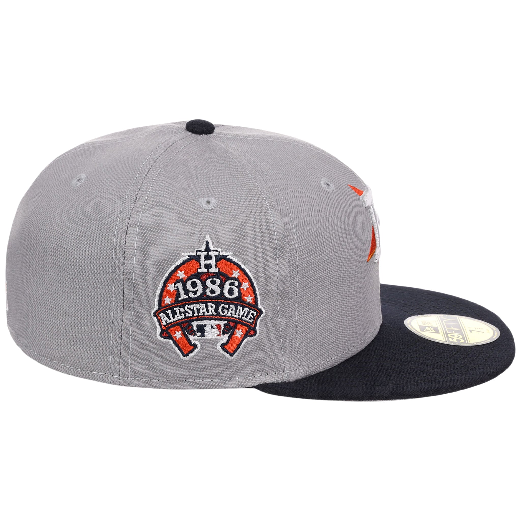 Houston Astros MLB Flipmode 2.0 New Era 59FIFTY (Gray/Navy/Gray)