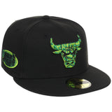 Chicago Bulls Worm Hair New Era 59FIFTY